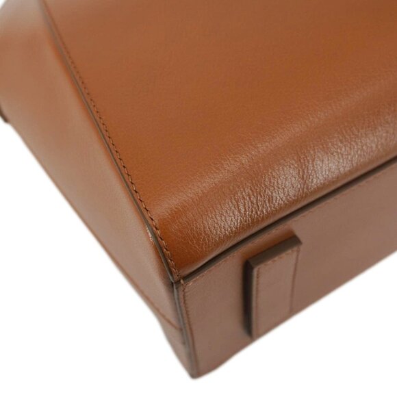 Givenchy Antigona Small Leather Satchel Shoulder Bag Brown - Picture 9 of 16